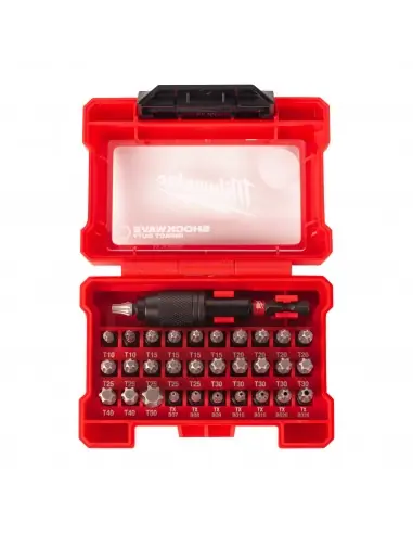 Acheter En Ligne Coffret d‘embouts de vissage Torx SHOCKWAVE GEN 3 (32 pièces) 4932471586 – Milwaukee