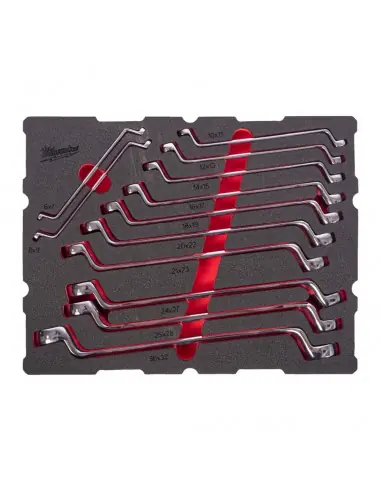 Module servante Clés polygonales débouchées coudées 12 piéces PACKOUT 4932501873 – Milwaukee Must-Have
