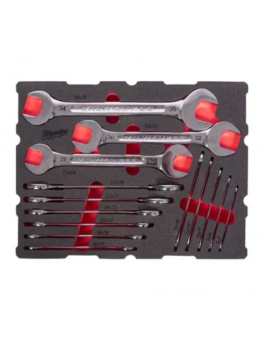 Dernier Modèle Module servante Clés plates doubles 14 piéces PACKOUT 4932501874 – Milwaukee