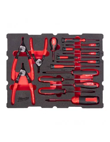 Module servante Tournevis et pinces à circlips 44 piéces PACKOUT 4932501876 – Milwaukee Acheter Direct
