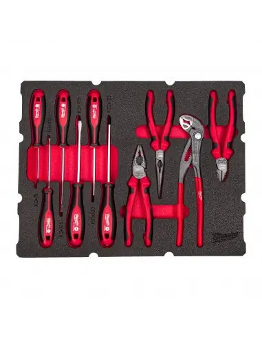 Module servante Tournevis Pinces 10 pièces PACKOUT 4932493638 - Milwaukee Bon Plan