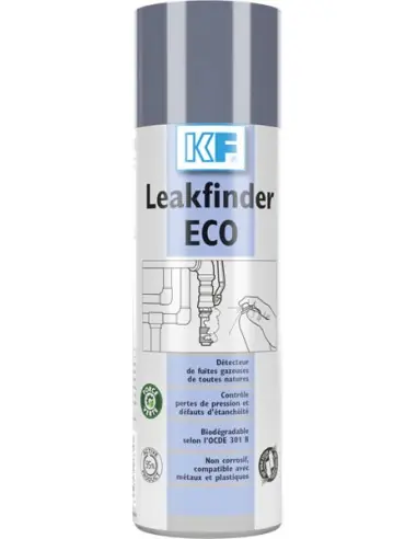 Détecteur de fuites gazeuses LEAKFINDER ECO 500 ml 6619 – KF Jusqu&rsquo;à Épuisement Des Stocks
