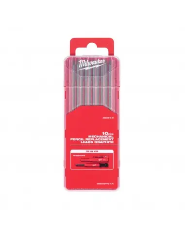 Mines pour crayon de chantier mécaniques (10 piéces) 4932501901 - Milwaukee Affaire À Saisir