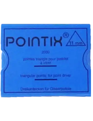 Pointes triangle pour appareil à vitrer 10 à 11 mm 3336000 - L‘outil Parfait Nouvelle Collection