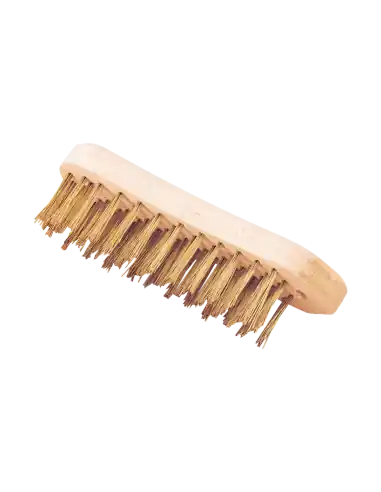 Brosse violon laitonné long 5 rangs 713005 - L‘outil Parfait Haute Qualité