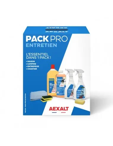 Pack PRO entretien 7 produits PEC235 - Aexalt Pluho Commander Vite