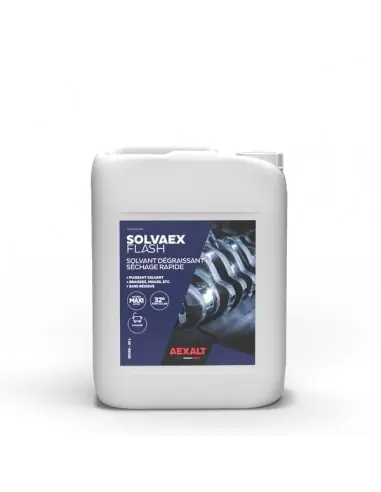 Dégraissant mécanique à séchage rapide SOLVAEX FLASH SR568 - Aexalt Pluho Authentique