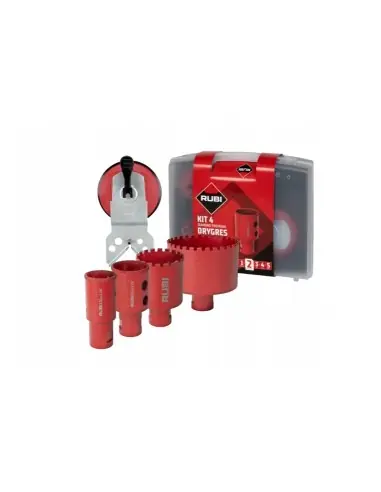 Kit 4 Trépans diamantés DRYGRES PREMIUM 51931 – Rubi Satisfait Ou Remboursé