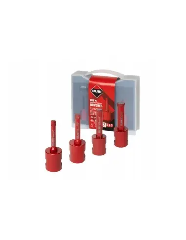 Quantité Limitée Kit mini Trépans diamantés DRYGRES PREMIUM 51939 - Rubi