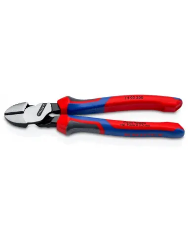 Dernier Modèle Pince coupante de côté à forte démultiplication 200 mm 74 02 200 – Knipex