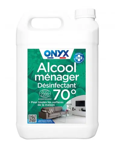 Promotion Saisonnière Alcool ménager 70° (5 litres) A15050503 – Onyx
