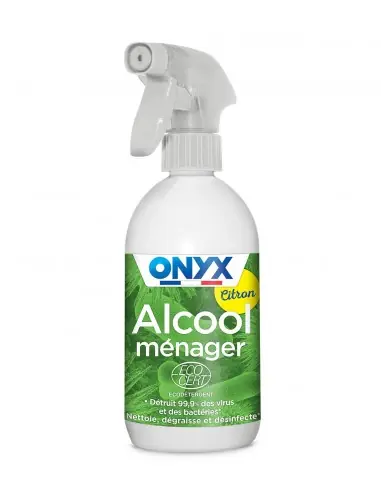Alcool Ménager Parfumé Rose (500 ml) A11051856 – Onyx Nouvelle Collection