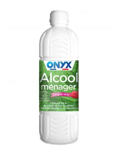 Alcool Ménager Parfumé Rose (1 litre) A11050156 – Onyx Super Prix