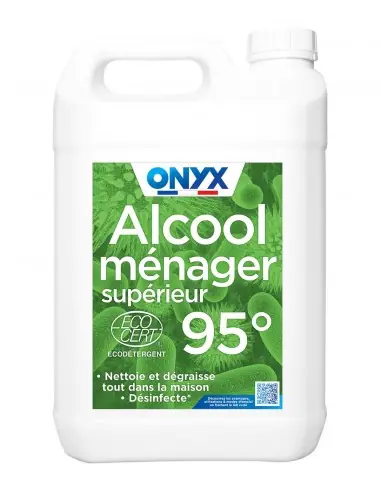 Alcool Ménager Supérieur 95° (5 litres) A06050503 – Onyx Réduction