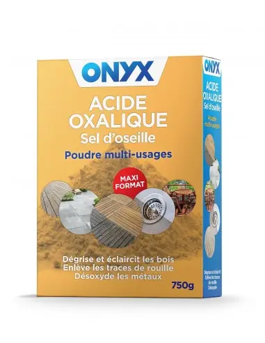 Acide Oxalique Cartonnette (750 gr) I010575062 – Onyx Meilleur Choix