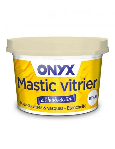 Prix Réduit Mastic Vitrier Beige (500 gr) I20050612 - Onyx