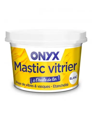 Achetez Aujourd&rsquo;hui Mastic Vitrier Blanc (500 gr) I23050612 – Onyx
