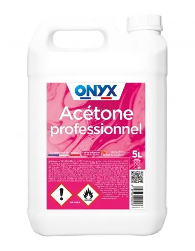 Acétone Professionnel (5 litres) C02050503P – Onyx Vente Directe