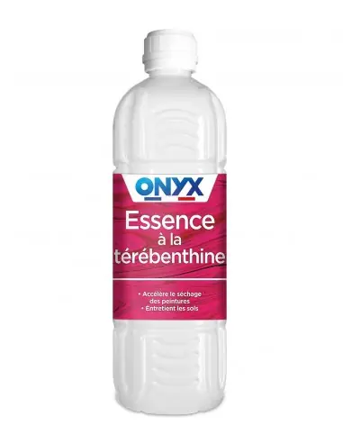 Térébenthine Pure Gemme (1 litre) C100501121N - Onyx Expédié Aujourd'hui