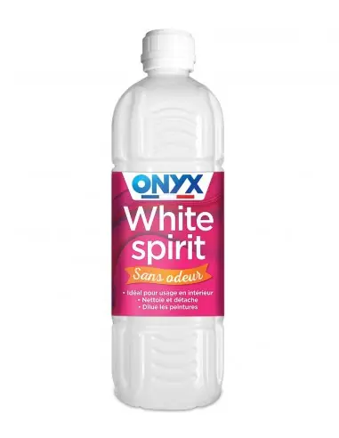 White Spirit Désaromatisé (1 litre) C25050112 – Onyx Prix Réduit