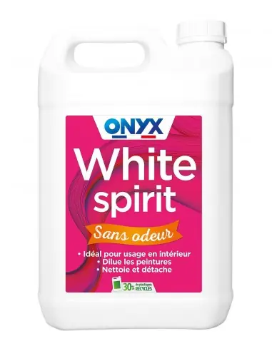 White Spirit Désaromatisé (5 litres) C25050503 – Onyx Super Prix