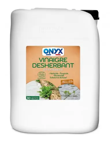 Vinaigre Désherbant et Extérieur (20 litres) E44052001 – Onyx Populaire