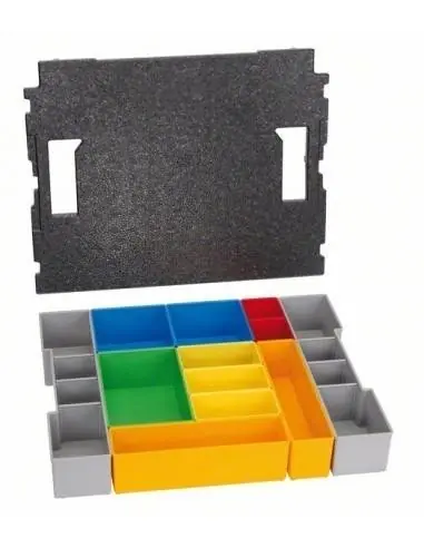 Boîtes de stockage de petites pièces x 12 pour L-BOXX 102 – 1600A016N9 – Bosch Pas Cher