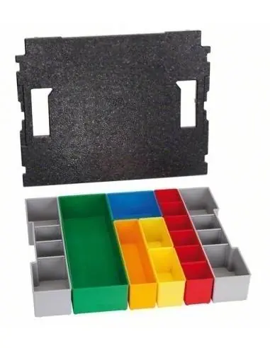 Nouvelle Collection Boîtes de stockage de petites pièces x 13 pour L-BOXX 102 - 1600A016N8 - Bosch