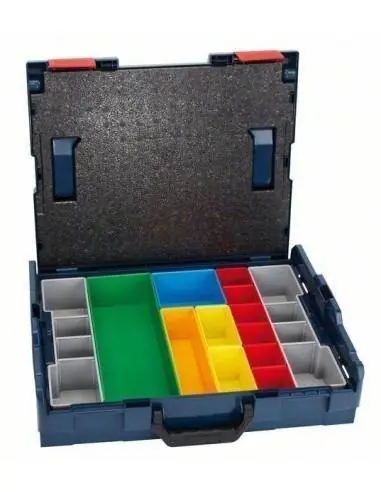 Coffret de transport L-BOXX 102 + set couleur 13 pièces - 1600A016NA - Bosch Prix Promo