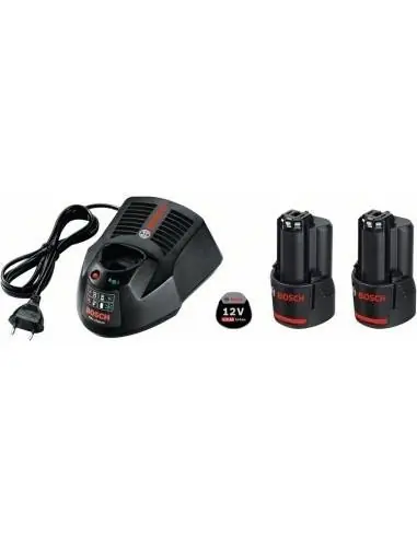 Pack 2 batteries GBA 12V 2.0Ah + chargeur GAL 1230 CV - Bosch Livraison Express