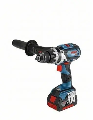 Remise Perceuse-visseuse à percussion sans-fil GSB 18V-85 C, 2batterie 5,0 AH batteries, L-BOXX - Bosch