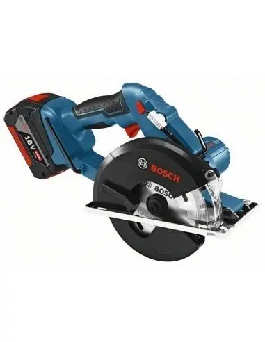 Scie circulaire sans fil GKM 18 V-LI solo Click&Go, L-BOXX - Bosch Retour Gratuit