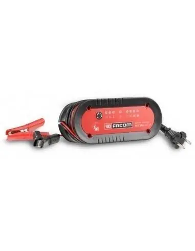Populaire Chargeur de batteries rapide moto et VL 12 Volts - BC124A - Facom