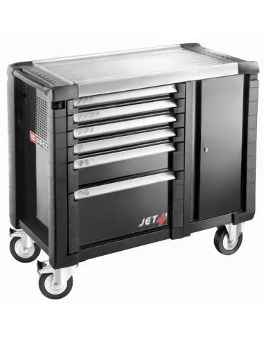 Livraison Express Etabli mobile JET+ 6 tiroirs – 3 modules par tiroir – JET.T6GM3 – Facom