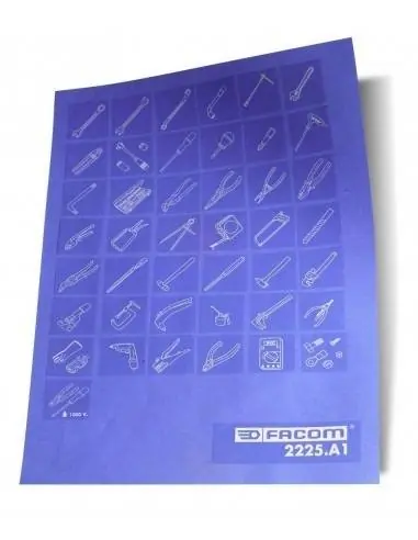 Must-Have Planche de pictogrammes – 2225.A1 – Facom