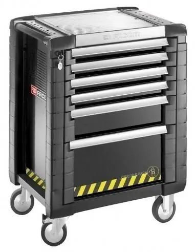 Servante JET+ 6 tiroirs – 3 modules par tiroir – gamme sécurité – JET.6GM3S – Facom Réduction