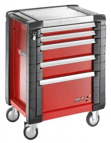 Servantes JET+ 5 tiroirs – 3 modules par tiroir – JET.5M3 – Facom Acheter En Ligne