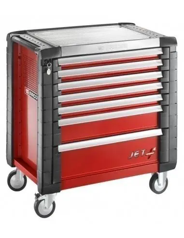 Produit De Marque Servantes JET+ 7 tiroirs – 4 modules par tiroir – JET.7M4 – Facom
