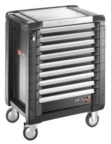Servantes JET+ 9 tiroirs - 3 modules par tiroir - JET.9GM3 - Facom Prix Promo