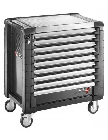 Servantes JET+ 9 tiroirs – 4 modules par tiroir – JET.9GM4 – Facom Certifié