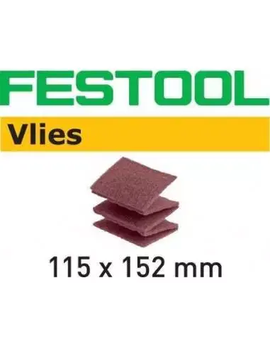Populaire Abrasif Vlies 115x152 MD 100 VL/25 - Festool