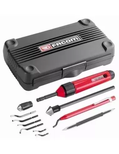 Soldes Ensemble ébavurage-chanfreinage en coffret - 325 - Facom