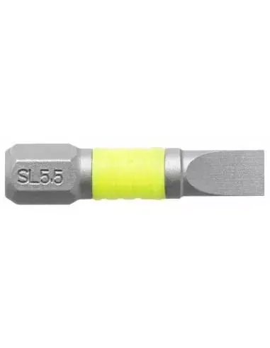 Affaire À Saisir ES.1TF – Embouts High Perf‘ série 1 pour vis à fente – FLUO – ES.135.5TF – Facom