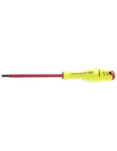 A.VEF – Tournevis PROTWIST® BORNEO® pour vis mixtes fente – Pozidriv® – FLUO – A5.5X125VEF – Facom Prix Bas