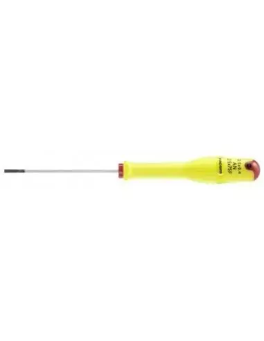 ANF - Tournevis PROTWIST® pour vis à fente - lames fraisées - FLUO - AN2X75F - Facom Haute Qualité