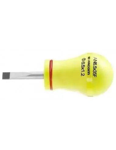 Remise ANF - Tournevis PROTWIST® pour vis à fente - lames fraisées - FLUO - AN4X35F - Facom