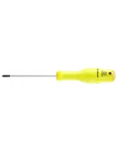 Authentique ANPF - Tournevis PROTWIST® pour vis cruciformes Phillips® - lames rondes - FLUO - ANP1X100F - Facom