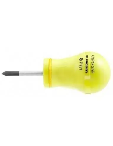Commande En Gros ANPF - Tournevis PROTWIST® pour vis cruciformes Phillips® - lames rondes - FLUO - ANP2X35F - Facom
