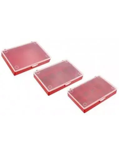 Authentique Jeu de 3 boîtes plastique – BV.21BP – Facom
