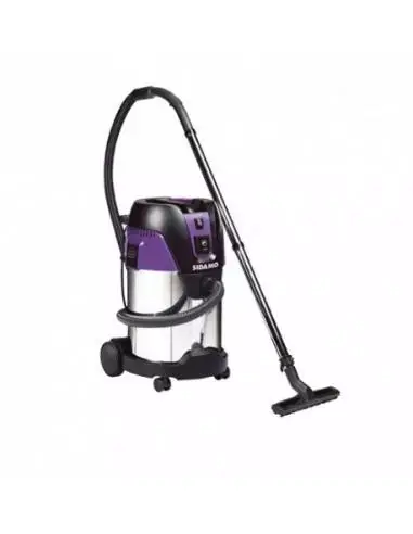 Aspirateur eau et poussières cuve inox DCI 35 S – 30 L – 230V 1250W – 20405022 – Sidamo Bon Plan